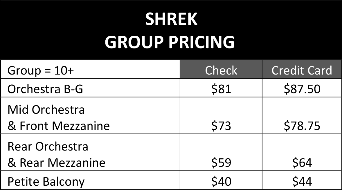 Group Pricing - Juanita K. Hammons Hall for the Performing Arts